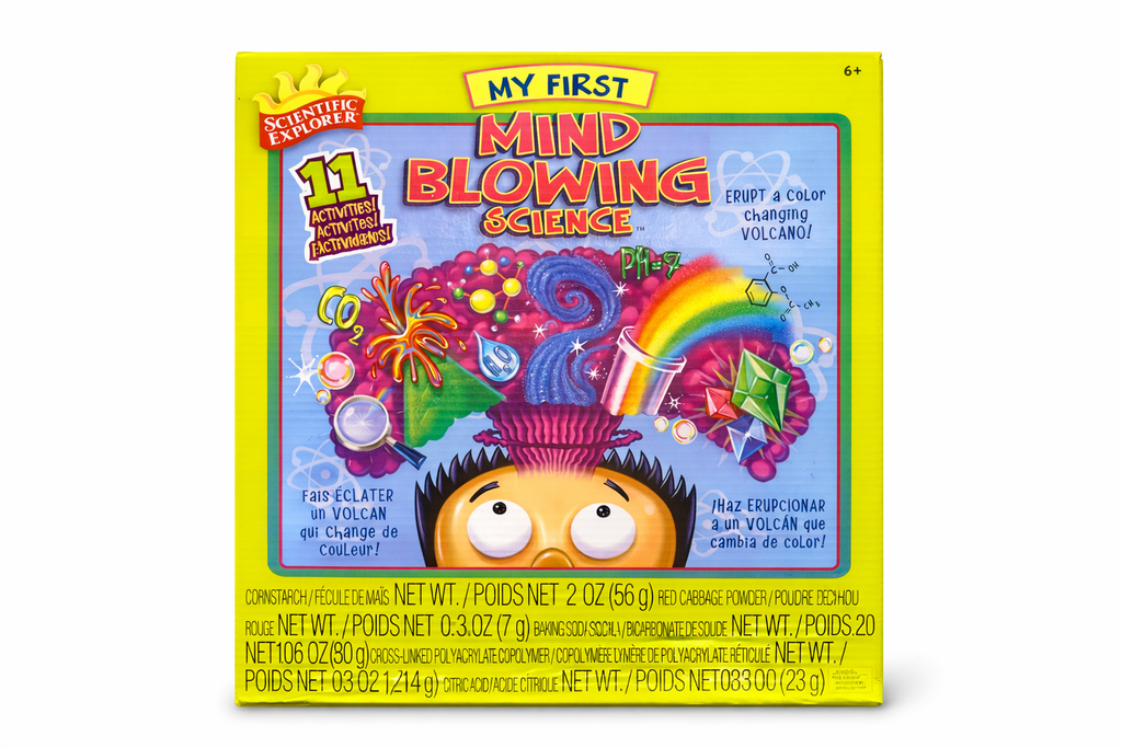Scientific Explorer “My First Mind Blowing Science” Experiment Kit (Ages 6+) – New