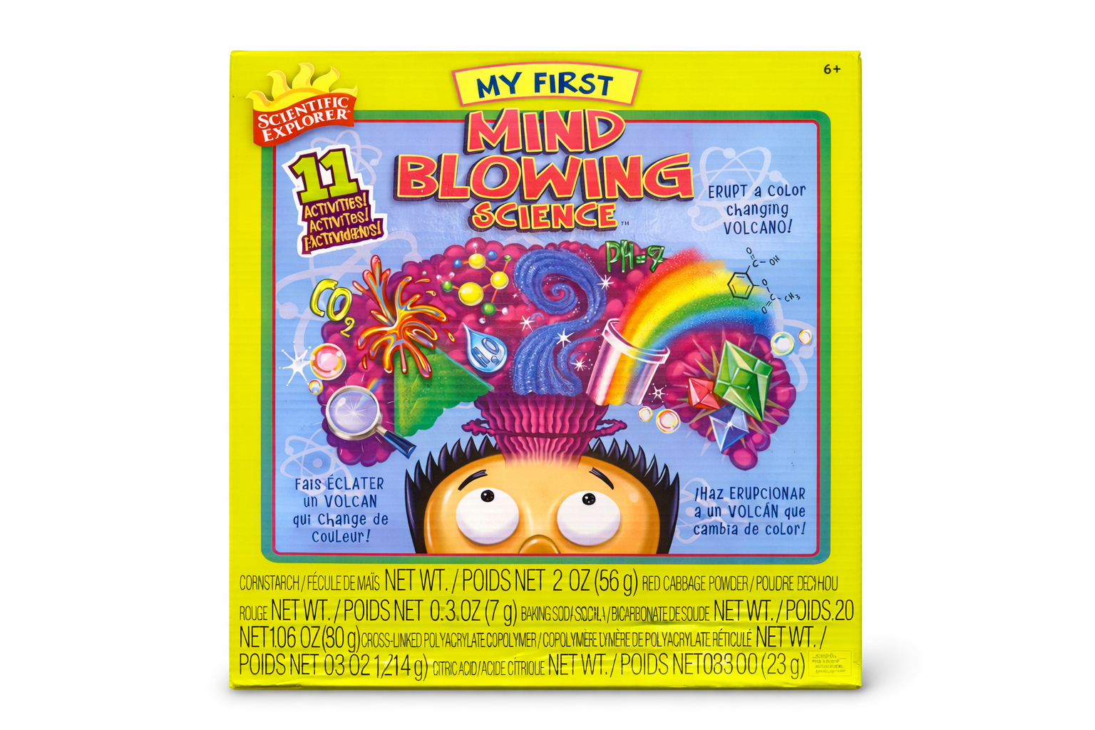 Scientific Explorer “My First Mind Blowing Science” Experiment Kit (Ages 6+) – New