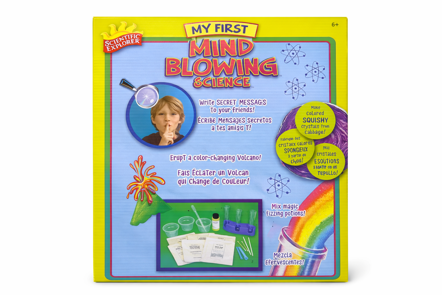 Scientific Explorer “My First Mind Blowing Science” Experiment Kit (Ages 6+) – New