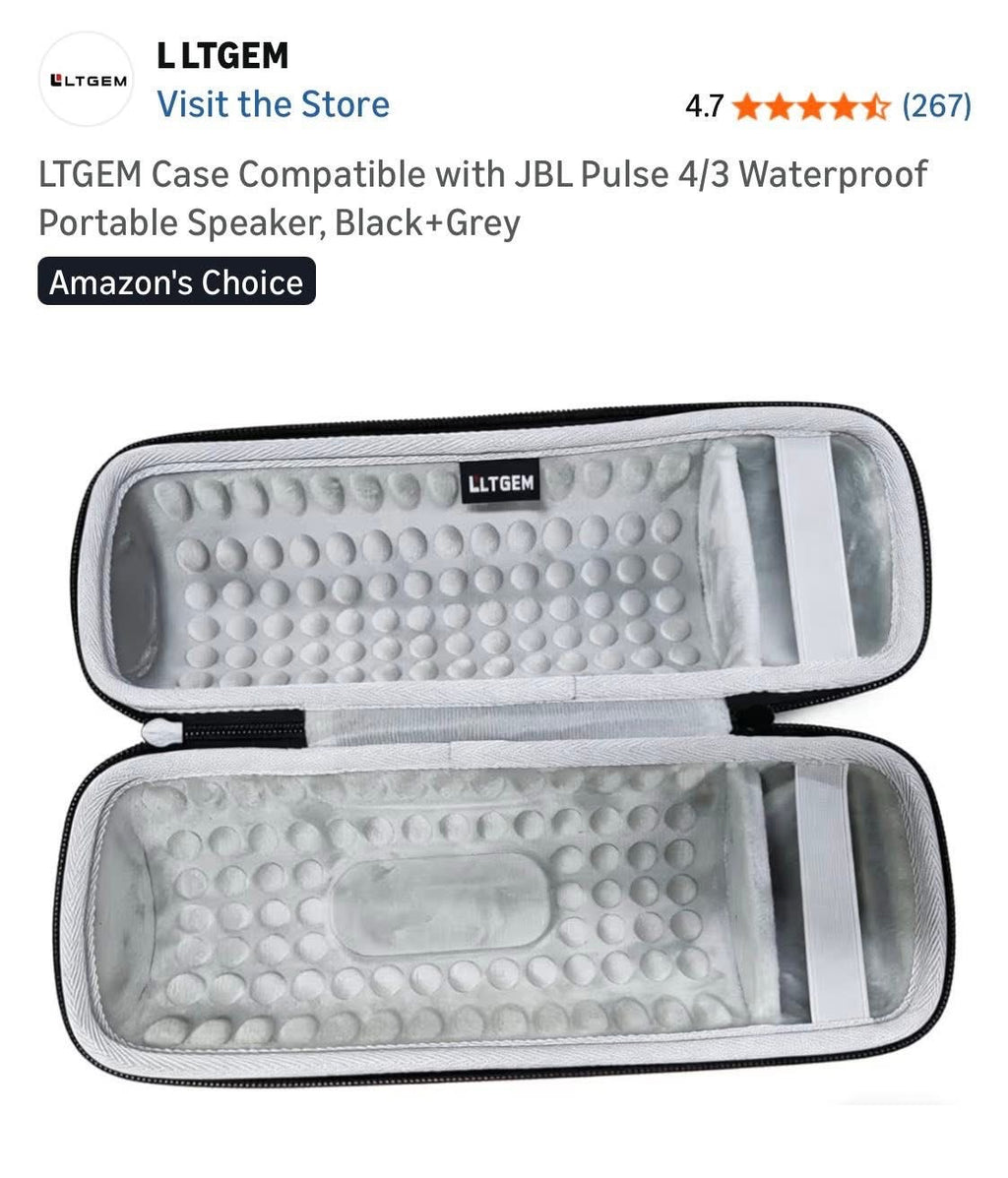 LTGEM, Bluetooth speaker case