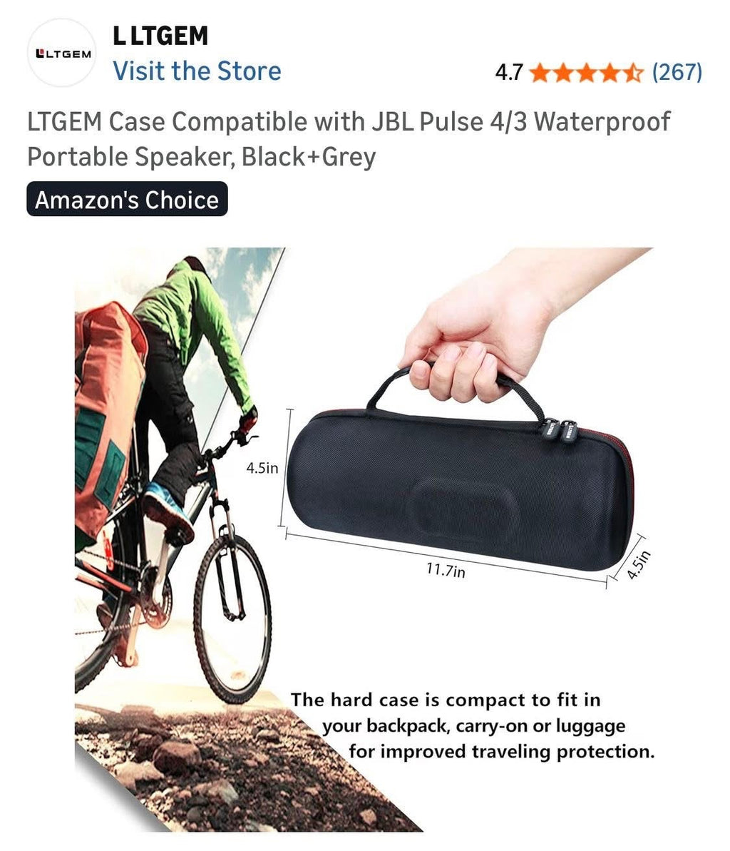 LTGEM, Bluetooth speaker case